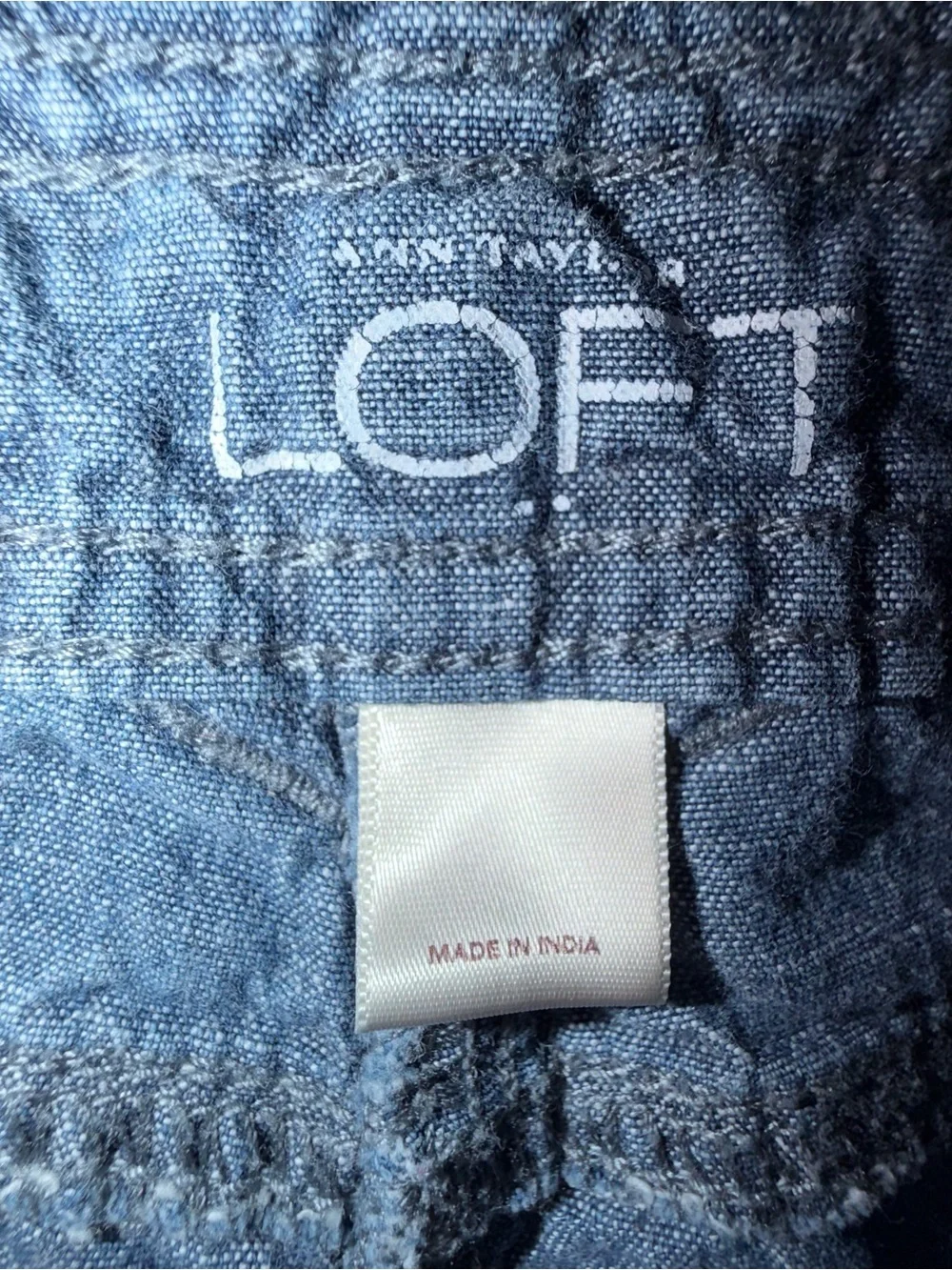 Women's size 16 shorts LOFT Blue Denim Shorts